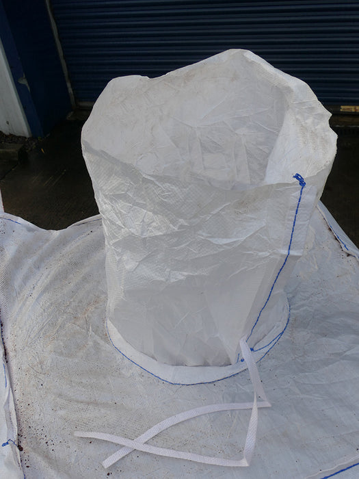 90x90x90cm FIBC Bulk Bag - Fill Spout & Discharge Spout