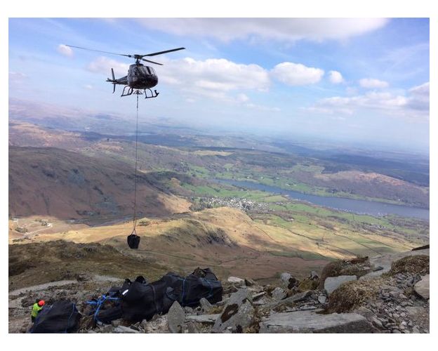 HELIBAG®  Helicopter Lifting Sacks (Black)  (10 per pack)