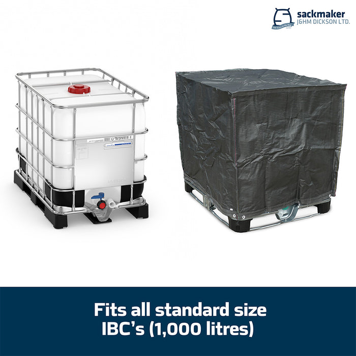 IBC Cover - Black - 106x126x105cm