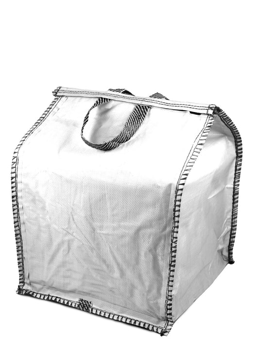 White Securesack© Recycling Bag - 90 Litre with Weighted Base