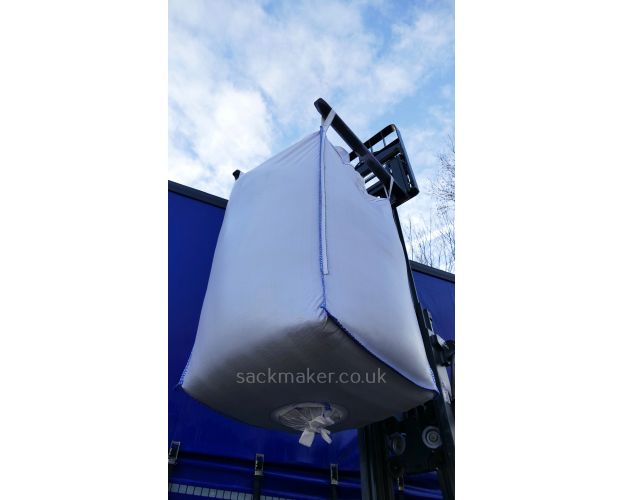 95x95x140cm FIBC Bulk Bag - Top Skirt & Discharge Spout