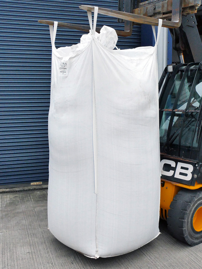 Bulk Bag Big Bag Pellets 99x99x200cm Top Skirt Plain Base — Sackmaker