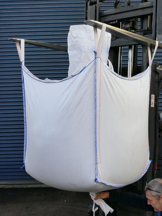 90x90x90cm FIBC Bulk Bag - Fill Spout & Discharge Spout