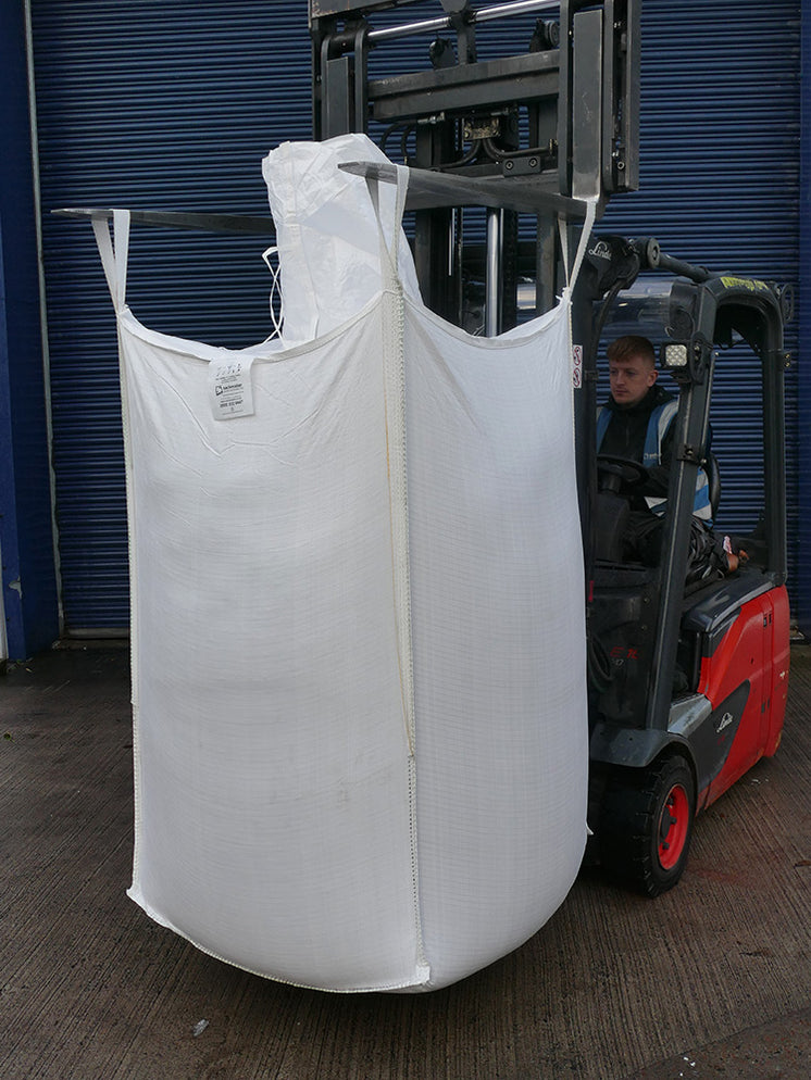 95x95x150cm FIBC Bulk Bag - Fill Spout — Sackmaker