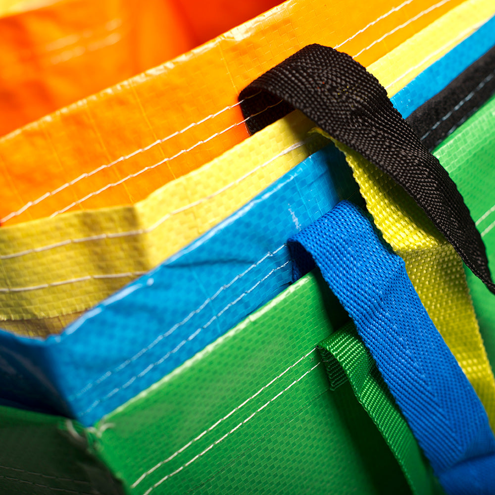 Rolls of BOPP laminated lawn bags