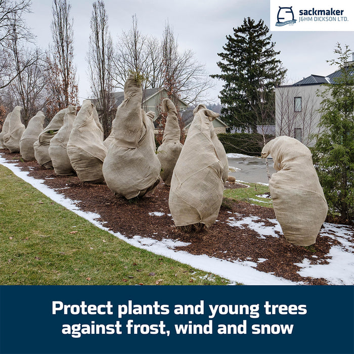 Hessian Fabric - 220cm x 10 Meter Roll