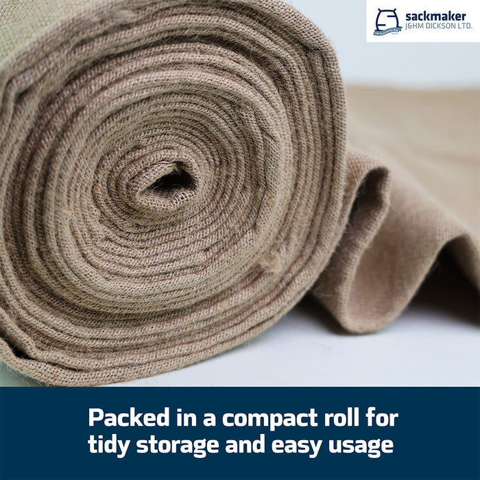 Hessian Fabric - 220cm x 10 Meter Roll