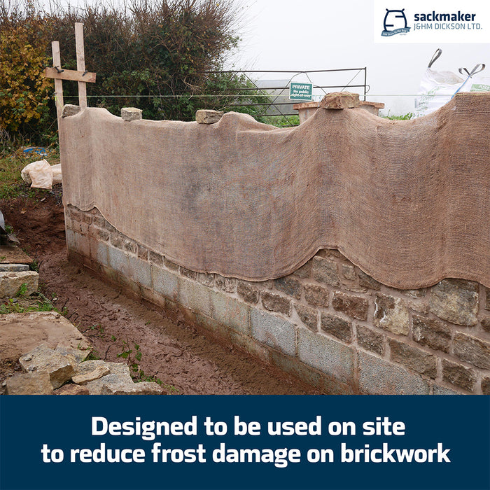 Hessian Fabric - 220cm x 10 Meter Roll