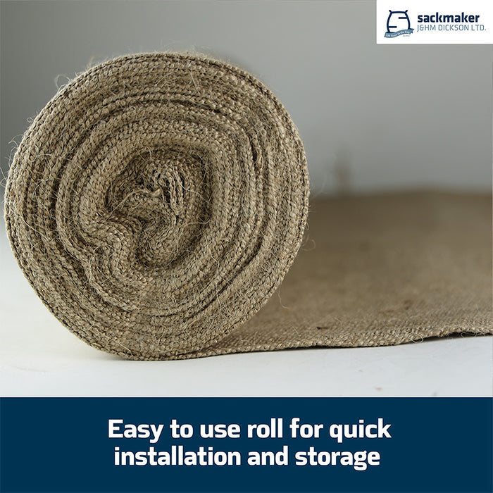 Hessian Fabric - 120cm x 10 Meter Roll