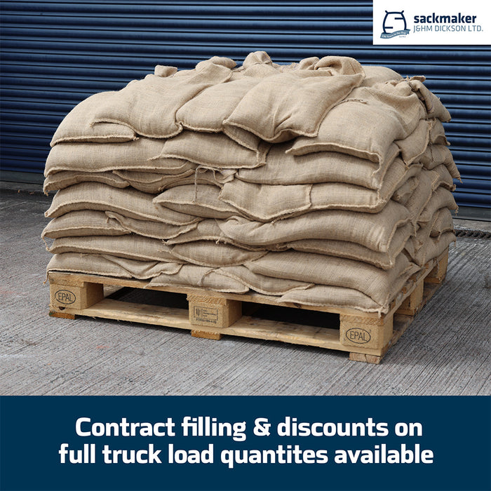 Hessian Sandbags Pre Filled