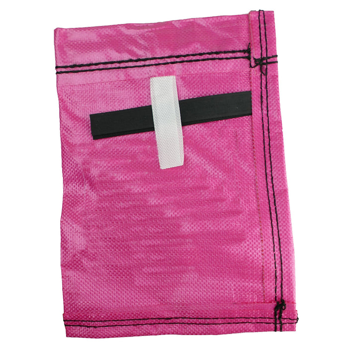Battery Recycling Bag - 2 Litre with Pull Tabs & Attachment Velcro