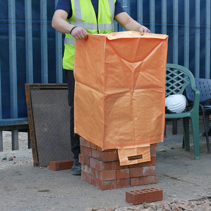 Workers packaging food-grade bags