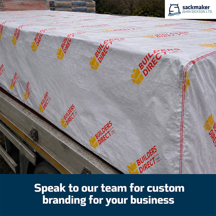 Plasterboard Pallet Cover - 130x315x120cm