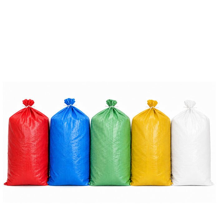 62x100cm GREEN Woven Polypropylene Sacks
