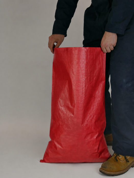 50x80cm LAMINATED Red Woven PP Sacks