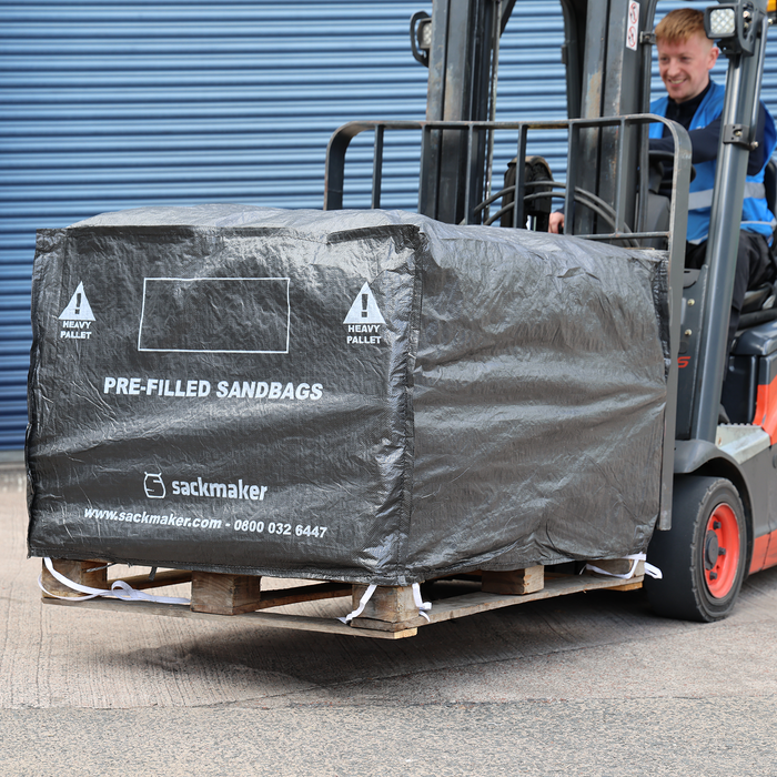 Hessian Sandbags Pre Filled  (35 per pack)
