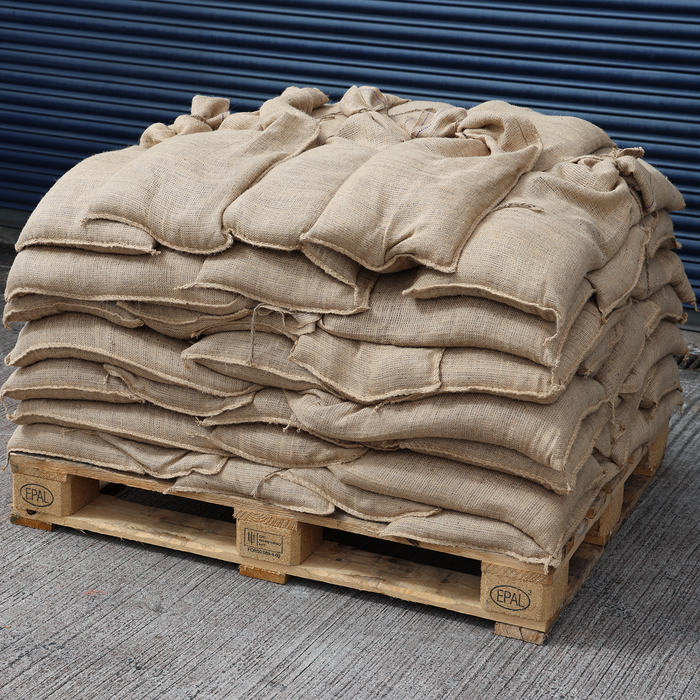 Hessian Sandbags Pre Filled  (35 per pack)