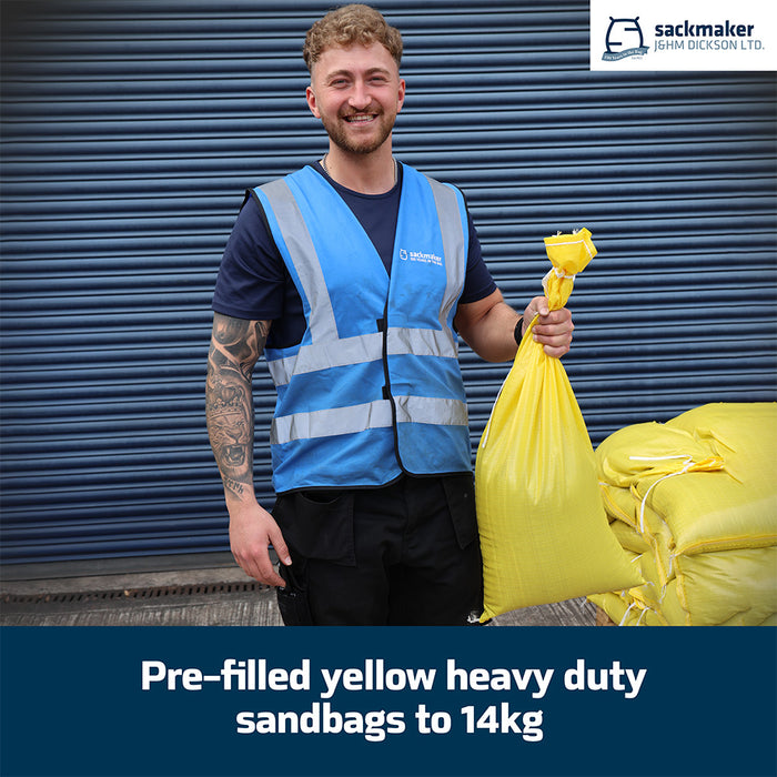 Sackmaker Pre Filled Heavy Duty Woven Polypropylene Sandbags — Sackmaker